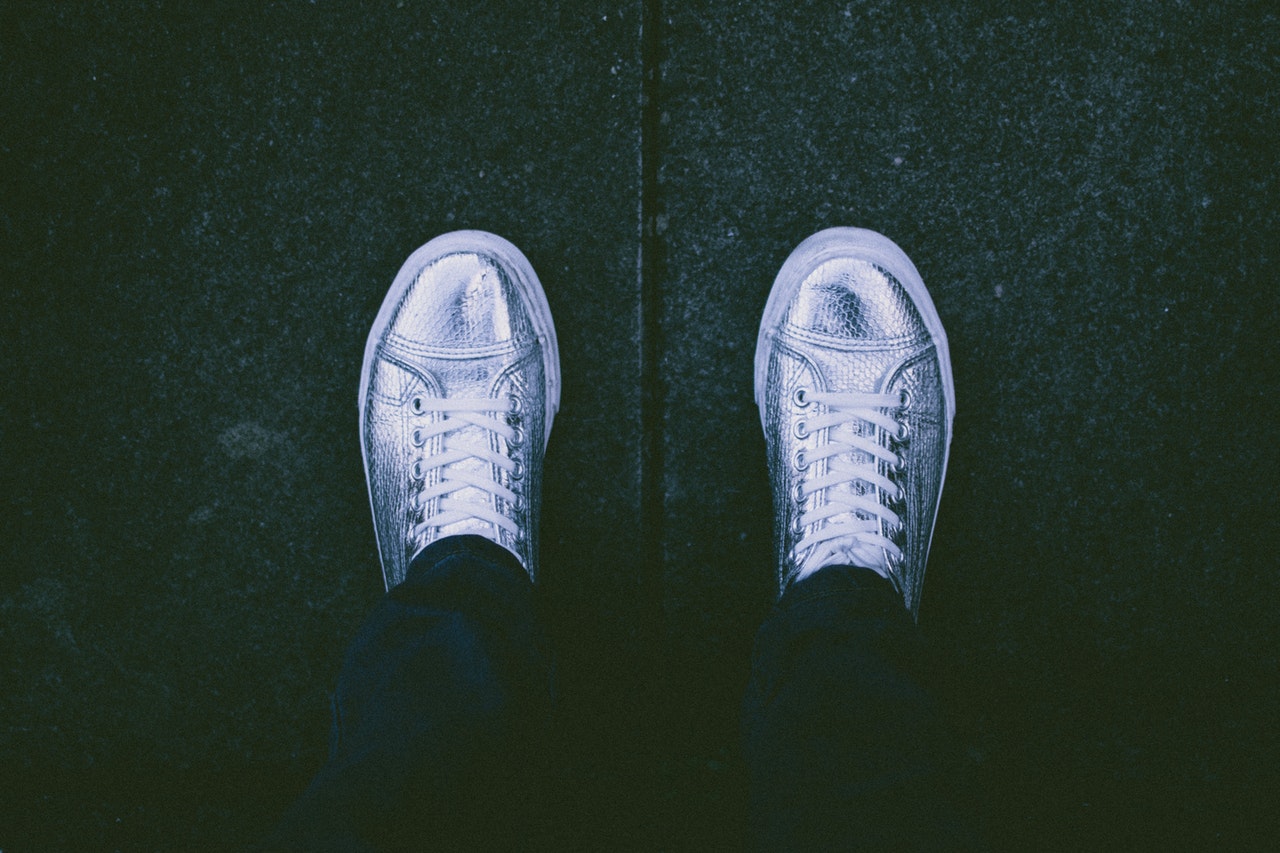 Mijn zilveren schoenen
